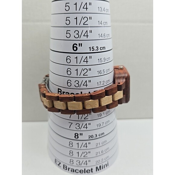 Tense Small Summit Katalox Maple Wood Watch Womens Quartz Canada New Battery